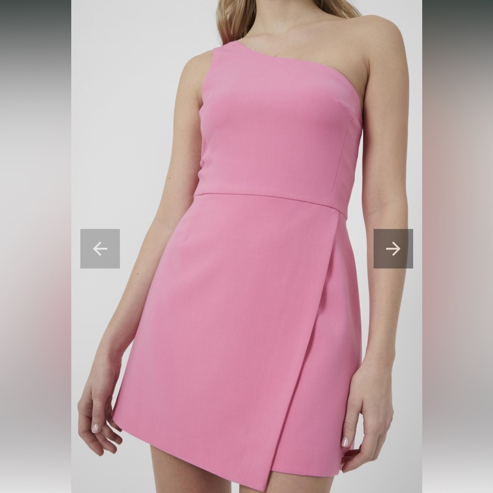 FRENCH CONNECTION one shoulder dress